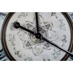 Wall Clocks 3R Studios Distressed Mint Green Wood Wall Clock -SAFAVIEH Shop green 3r studios wall clocks hd3383 4f 1000