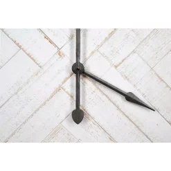 Wall Clocks 3R Studios Grey Square Wood And Metal Wall Clock -SAFAVIEH Shop grey 3r studios wall clocks da7663 76 1000