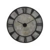 Wall Clocks LITTON LANE 35 In. X 35 In. Modern Iron And Wood Wall Clock -SAFAVIEH Shop grey litton lane wall clocks 27278 64 1000