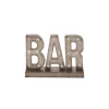 Decorative Letters LITTON LANE Gray Bar Marquee LED Lighted Sign 2 Decorative Letters LITTON LANE Gray Bar Marquee LED Lighted Sign -SAFAVIEH Shop gunmetal gray decorative letters 48648 64 1000