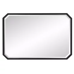 Wall Mirrors Home Decorators Collection Medium Octagonal Black Beveled Glass Classic Accent Mirror (36 In. H X 24 In. W) 10 Wall Mirrors Home Decorators Collection Medium Octagonal Black Beveled Glass Classic Accent Mirror (36 In. H X 24 In. W) -SAFAVIEH Shop home decorators collection wall mirrors 13374 40 1000