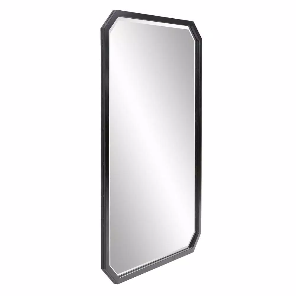 Wall Mirrors Home Decorators Collection Medium Octagonal Black Beveled Glass Classic Accent Mirror (36 In. H X 24 In. W) 8 Wall Mirrors Home Decorators Collection Medium Octagonal Black Beveled Glass Classic Accent Mirror (36 In. H X 24 In. W) - Image 6