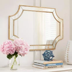 Wall Mirrors Home Decorators Collection Medium Ornate Gold Beveled Glass Classic Accent Mirror (24 In. H X 35 In. W) 10 Wall Mirrors Home Decorators Collection Medium Ornate Gold Beveled Glass Classic Accent Mirror (24 In. H X 35 In. W) -SAFAVIEH Shop home decorators collection wall mirrors h5 mh 239 40 1000
