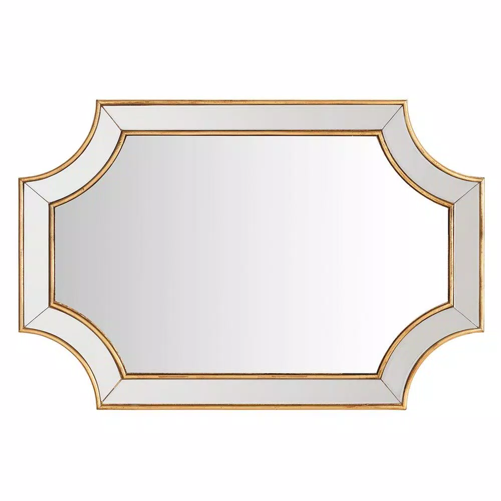 Wall Mirrors Home Decorators Collection Medium Ornate Gold Beveled Glass Classic Accent Mirror (24 In. H X 35 In. W) 3 Wall Mirrors Home Decorators Collection Medium Ornate Gold Beveled Glass Classic Accent Mirror (24 In. H X 35 In. W)