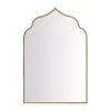 Wall Mirrors Home Decorators Collection Medium Ornate Arched Gold Antiqued Classic Accent Mirror (35 In. H X 24 In. W) -SAFAVIEH Shop home decorators collection wall mirrors h5 mh 252 64 1000