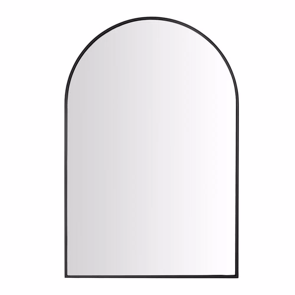 Wall Mirrors Home Decorators Collection Medium Arched Black Classic Accent Mirror (35 In. H X 24 In. W) 3 Wall Mirrors Home Decorators Collection Medium Arched Black Classic Accent Mirror (35 In. H X 24 In. W)