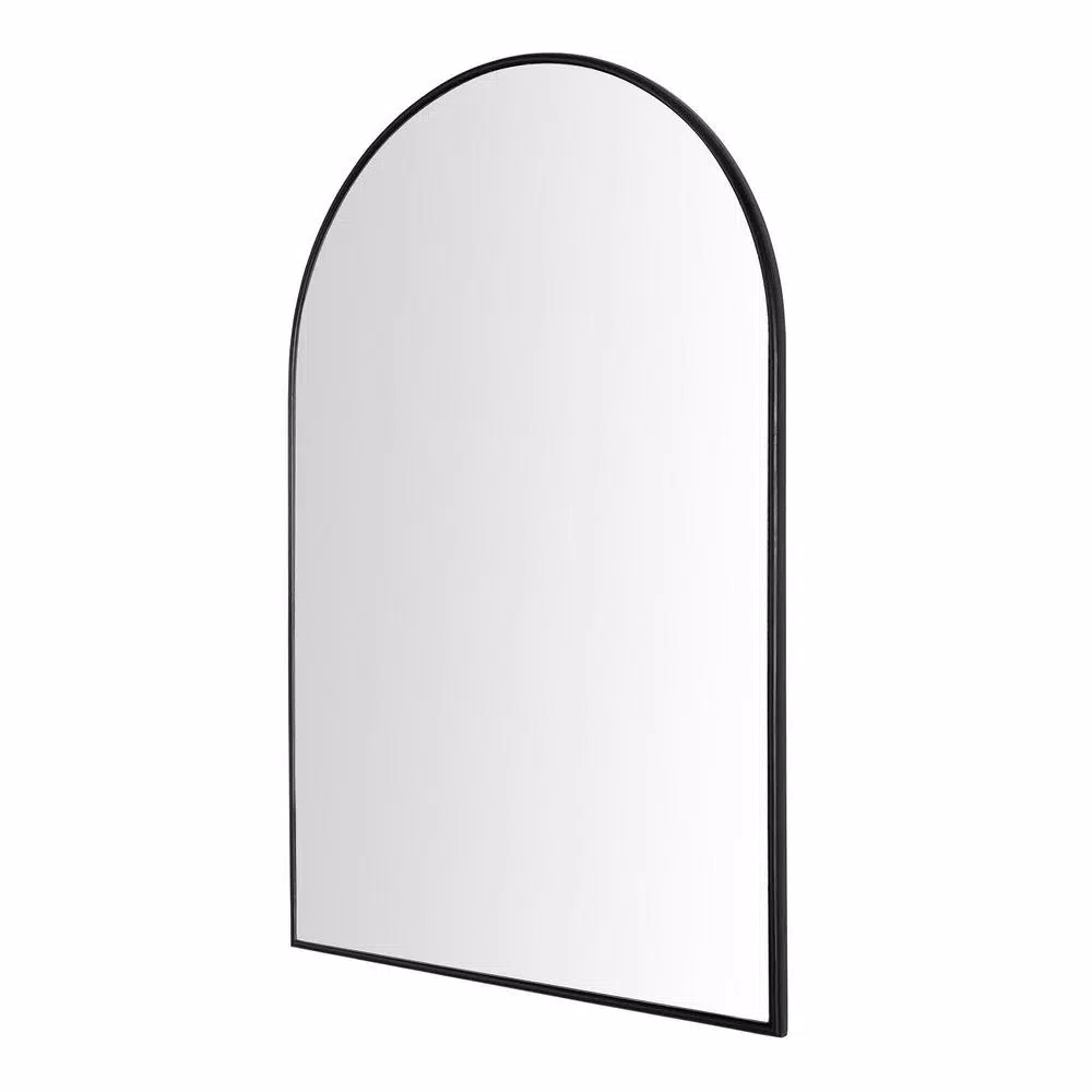Wall Mirrors Home Decorators Collection Medium Arched Black Classic Accent Mirror (35 In. H X 24 In. W) 8 Wall Mirrors Home Decorators Collection Medium Arched Black Classic Accent Mirror (35 In. H X 24 In. W) - Image 6