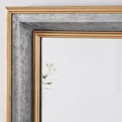 Wall Mirrors Home Decorators Collection Large Rectangle Galvanized Antiqued Farmhouse Accent Mirror (41 In. H X 28 In. W) -SAFAVIEH Shop home decorators collection wall mirrors l180063xxa 66 1000