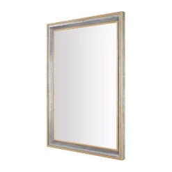 Wall Mirrors Home Decorators Collection Large Rectangle Galvanized Antiqued Farmhouse Accent Mirror (41 In. H X 28 In. W) -SAFAVIEH Shop home decorators collection wall mirrors l180063xxa 77 1000