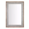 Wall Mirrors Home Decorators Collection Medium Rectangle Galvanized Antiqued Farmhouse Accent Mirror (39 In. H X 27 In. W) -SAFAVIEH Shop home decorators collection wall mirrors p180221 64 1000
