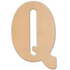 Decorative Letters Jeff McWilliams Designs 15 In. Oversized Unfinished Wood Letter (Q) -SAFAVIEH Shop jeff mcwilliams designs decorative letters 300320 64 1000