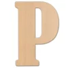 Decorative Letters Jeff McWilliams Designs 23 In. Oversized Unfinished Wood Letter (P) -SAFAVIEH Shop jeff mcwilliams designs decorative letters 300345 64 1000