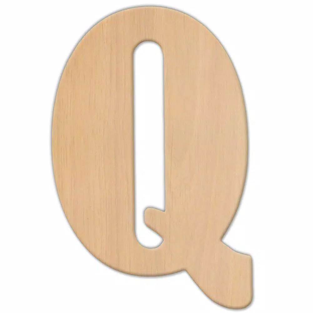 Jeff McWilliams Designs 23 in. Oversized Unfinished Wood Letter (Q) Decorative Letters Jeff McWilliams Designs 23 In. Oversized Unfinished Wood Letter (Q) -SAFAVIEH Shop jeff mcwilliams designs decorative letters 300346 64 1000