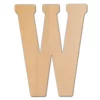 Decorative Letters Jeff McWilliams Designs 23 In. Oversized Unfinished Wood Letter (W) -SAFAVIEH Shop jeff mcwilliams designs decorative letters 300352 64 1000