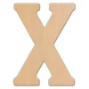 Decorative Letters Jeff McWilliams Designs 23 In. Oversized Unfinished Wood Letter (X)