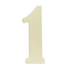 Decorative Letters Jeff McWilliams Designs 18 In. Oversized Unfinished Wood Number “1” -SAFAVIEH Shop jeff mcwilliams designs decorative letters 300420 64 1000