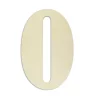 Decorative Letters Jeff McWilliams Designs 18 In. Oversized Unfinished Wood Number “0”