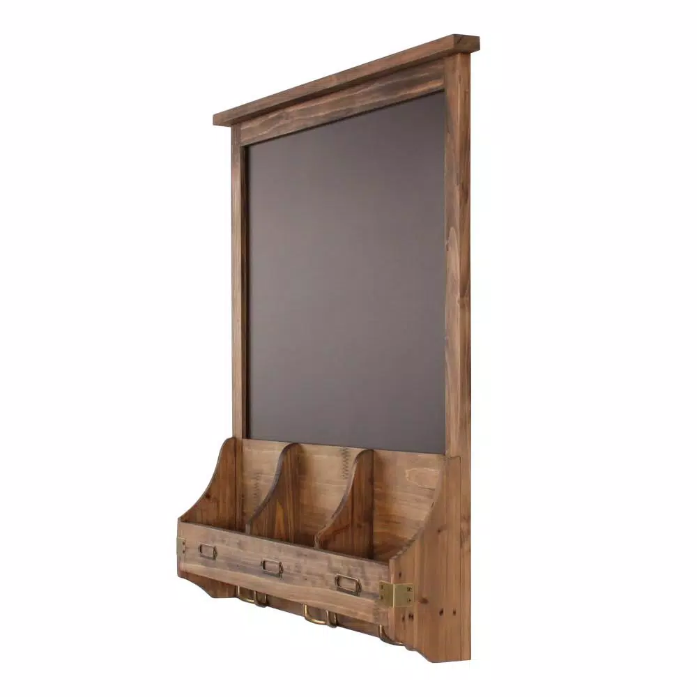 Memo Boards Kate And Laurel Stallard Rustic Brown Multi Function Chalkboard Memo Board 5 Memo Boards Kate And Laurel Stallard Rustic Brown Multi Function Chalkboard Memo Board - Image 3