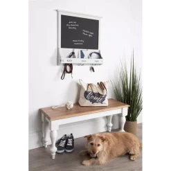 Memo Boards Kate And Laurel Stallard White Multi Function Chalkboard Memo Board -SAFAVIEH Shop kate and laurel memo boards 213747 31 1000