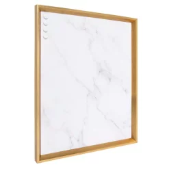 Memo Boards Kate And Laurel Calter Gold Marble Magnetic Memo Board