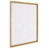 Memo Boards Kate And Laurel Calter Gold Geo Magnetic Memo Board