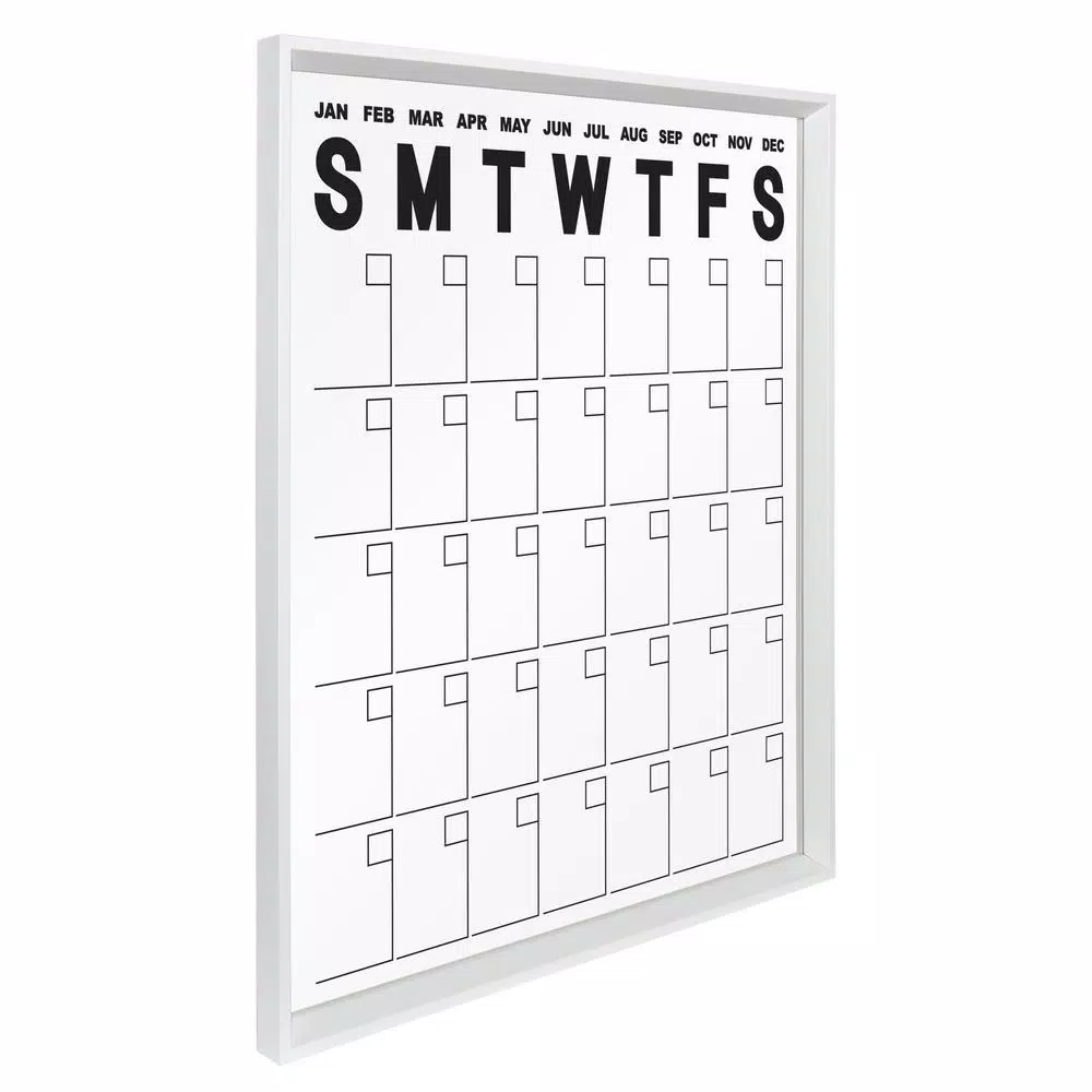 Memo Boards Kate And Laurel Calter White Acrylic Monthly Calendar Memo Board 3 Memo Boards Kate And Laurel Calter White Acrylic Monthly Calendar Memo Board