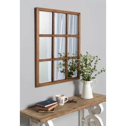 Wall Mirrors Kate And Laurel Medium Novelty Natural Casual Mirror (32 In. H X 26 In. W) 15 Wall Mirrors Kate And Laurel Medium Novelty Natural Casual Mirror (32 In. H X 26 In. W) -SAFAVIEH Shop kate and laurel wall mirrors 212099 31 1000