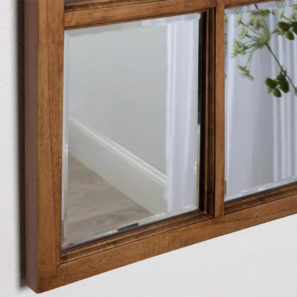 Wall Mirrors Kate And Laurel Medium Novelty Natural Casual Mirror (32 In. H X 26 In. W) 5 Wall Mirrors Kate And Laurel Medium Novelty Natural Casual Mirror (32 In. H X 26 In. W) - Image 3