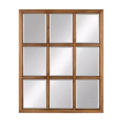 Wall Mirrors Kate And Laurel Medium Novelty Natural Casual Mirror (32 In. H X 26 In. W)