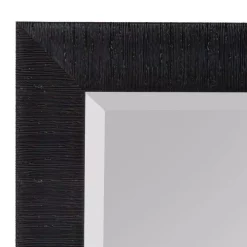Wall Mirrors Kate And Laurel Large Rectangle Black Beveled Glass Contemporary Mirror (41.75 In. H X 29.75 In. W) -SAFAVIEH Shop kate and laurel wall mirrors 213006 4f 1000