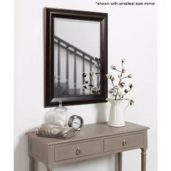 Wall Mirrors Kate And Laurel Large Rectangle Bronze Beveled Glass Contemporary Mirror (41.63 In. H X 29.63 In. W) -SAFAVIEH Shop kate and laurel wall mirrors 213020 31 1000