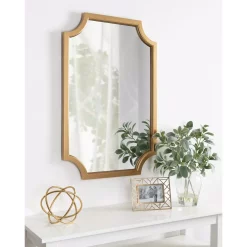 Wall Mirrors Kate And Laurel Medium Irregular Gold Contemporary Mirror (36 In. H X 24 In. W) -SAFAVIEH Shop kate and laurel wall mirrors 213996 31 1000