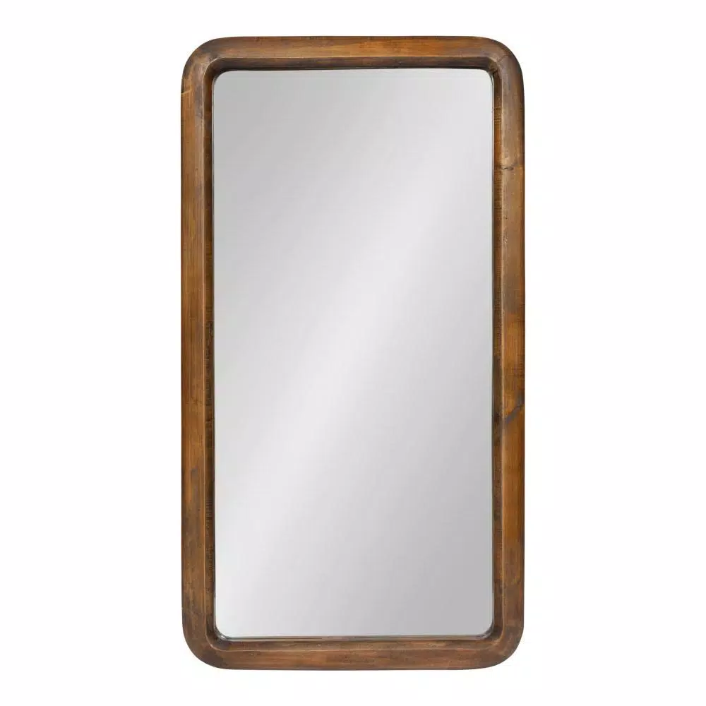 Wall Mirrors Kate And Laurel Medium Rectangle Walnut Brown Classic Mirror (31.5 In. H X 16.73 In. W) 3 Wall Mirrors Kate And Laurel Medium Rectangle Walnut Brown Classic Mirror (31.5 In. H X 16.73 In. W)