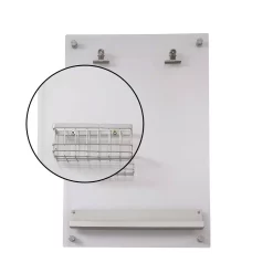 Memo Boards LITTON LANE Silver Acrylic Memo Board -SAFAVIEH Shop litton lane memo boards 56993 4f 1000