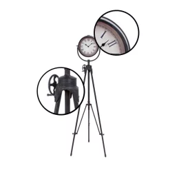 Table Clocks LITTON LANE 57 In. Tripod Floor Clock 7 Table Clocks LITTON LANE 57 In. Tripod Floor Clock -SAFAVIEH Shop litton lane table clocks 51643 4f 1000