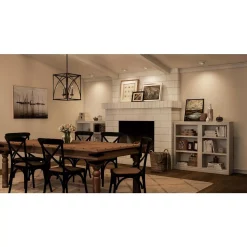 Table Clocks LITTON LANE 8 In. X 12 In. Vintage Brown And Black Rectangular Wooden Clock Box -SAFAVIEH Shop litton lane table clocks 85253 77 1000