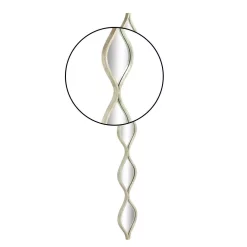 Wall Mirrors LITTON LANE Large Irregular Gray Contemporary Mirror (59 In. H X 7 In. W) -SAFAVIEH Shop litton lane wall mirrors 18176 4f 1000