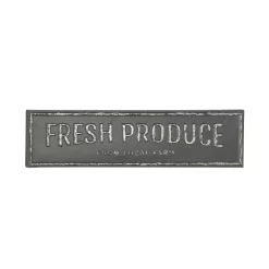 Wall Signs LITTON LANE FRESH PRODUCE FROM LOCAL FARM Iron Decorative Sign 11 Wall Signs LITTON LANE FRESH PRODUCE FROM LOCAL FARM Iron Decorative Sign -SAFAVIEH Shop litton lane wall signs 45834 44 1000