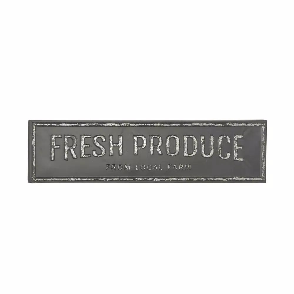 Wall Signs LITTON LANE FRESH PRODUCE FROM LOCAL FARM Iron Decorative Sign 7 Wall Signs LITTON LANE FRESH PRODUCE FROM LOCAL FARM Iron Decorative Sign - Image 5