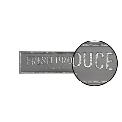 Wall Signs LITTON LANE FRESH PRODUCE FROM LOCAL FARM Iron Decorative Sign 9 Wall Signs LITTON LANE FRESH PRODUCE FROM LOCAL FARM Iron Decorative Sign -SAFAVIEH Shop litton lane wall signs 45834 4f 1000