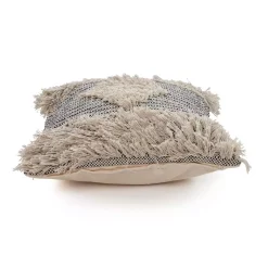 Throw Pillows LR Resources Cottage Natural And Black Geometric Hypoallergenic Polyester 20 In. X 20 In. Throw Pillow -SAFAVIEH Shop lr resources throw pillows pillo07320nbkffpl 1f 1000