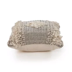 Throw Pillows LR Resources Cottage Natural And Black Geometric Hypoallergenic Polyester 20 In. X 20 In. Throw Pillow -SAFAVIEH Shop lr resources throw pillows pillo07320nbkffpl c3 1000