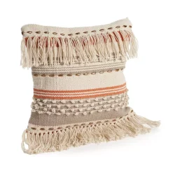 Throw Pillows LR Resources Chic Fringe Beige Striped Hypoallergenic Polyester 18 In. X 18 In. Throw Pillow 12 Throw Pillows LR Resources Chic Fringe Beige Striped Hypoallergenic Polyester 18 In. X 18 In. Throw Pillow -SAFAVIEH Shop lr resources throw pillows pillo07332gyniipl 1f 1000