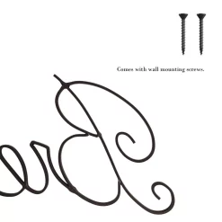 Wall Signs Lavish Home “Breathe” Decorative Metal Cutout Wall Sign 16 Wall Signs Lavish Home “Breathe” Decorative Metal Cutout Wall Sign -SAFAVIEH Shop matte black lavish home wall signs hw0200058 76 1000