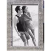 Picture Frames Heim Concept Chrome Pl. 4 In. X 6 In. Bling Border Picture Frame -SAFAVIEH Shop metal heim concept picture frames 81214 64 1000