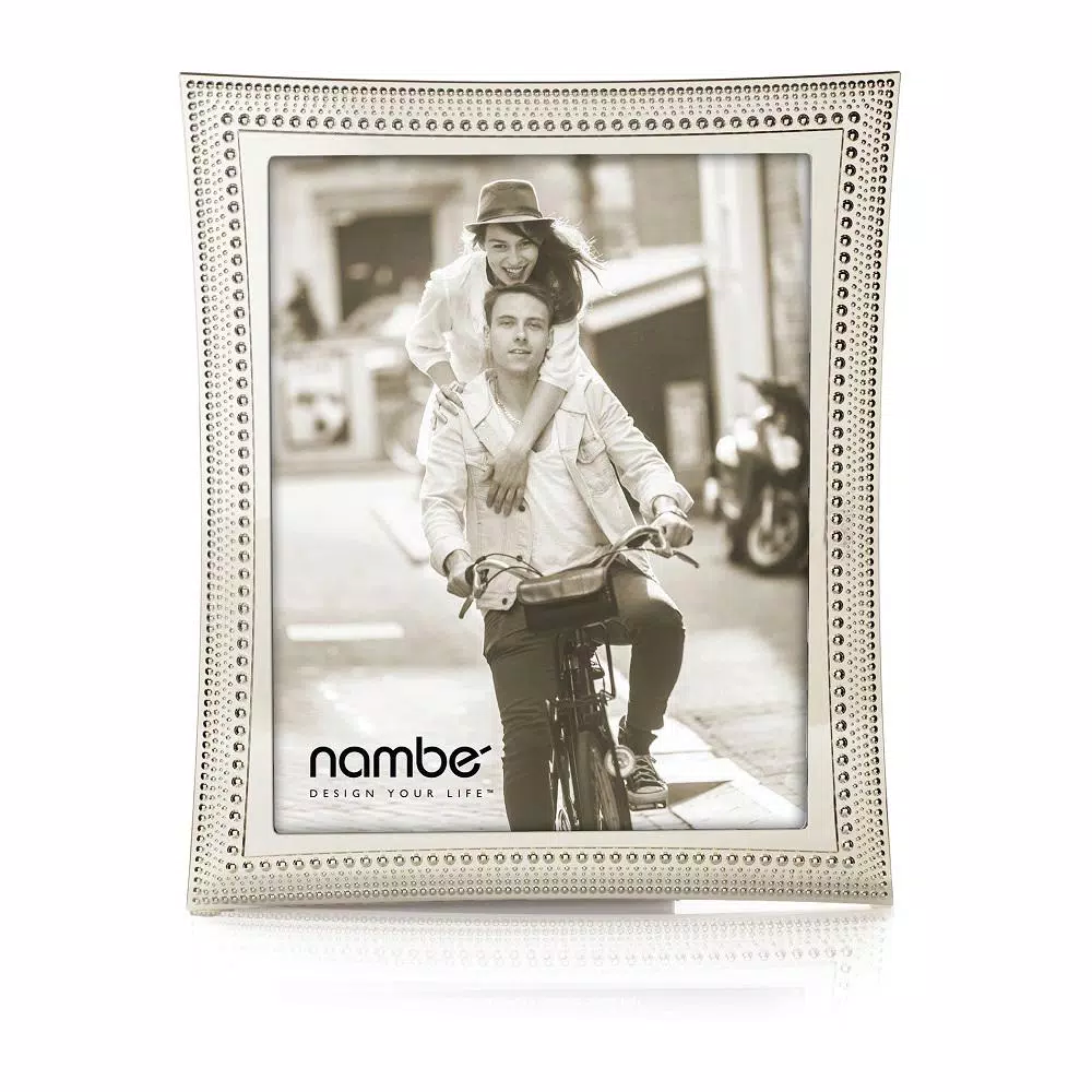 Picture Frames Nambe Beaded Metal Picture Frame 8 X 10 3 Picture Frames Nambe Beaded Metal Picture Frame 8 X 10