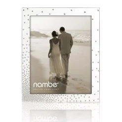 Picture Frames Nambe Dazzle Metal Picture Frame 8 X 10