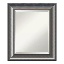 Mirrors Amanti Art Quick Metallic Silver Scoop Wood 22 In. W X 26 In. H Single Contemporary Bathroom Vanity Mirror 10 Mirrors Amanti Art Quick Metallic Silver Scoop Wood 22 In. W X 26 In. H Single Contemporary Bathroom Vanity Mirror -SAFAVIEH Shop metallic silver amanti art mirrors dsw3942035 1f 1000