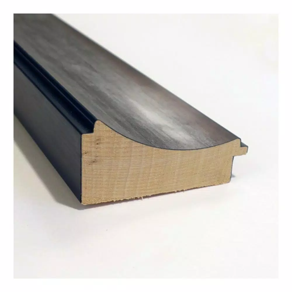 Mirrors Amanti Art Quick Metallic Silver Scoop Wood 22 In. W X 26 In. H Single Contemporary Bathroom Vanity Mirror 5 Mirrors Amanti Art Quick Metallic Silver Scoop Wood 22 In. W X 26 In. H Single Contemporary Bathroom Vanity Mirror - Image 3