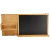 Memo Boards Mind Reader Brown Wall Mount Chalk Memo Board Entrance Organizer Rack -SAFAVIEH Shop mind reader memo boards chalkent brn 64 1000